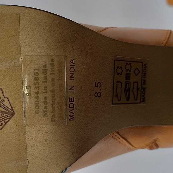 88- Free People Naomi tall Heels Boots Genuine Leather Size 8.5 NWT - Picture 8 of 16